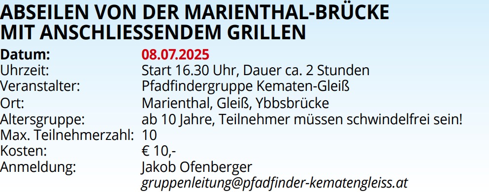 Ferienaktion 2025